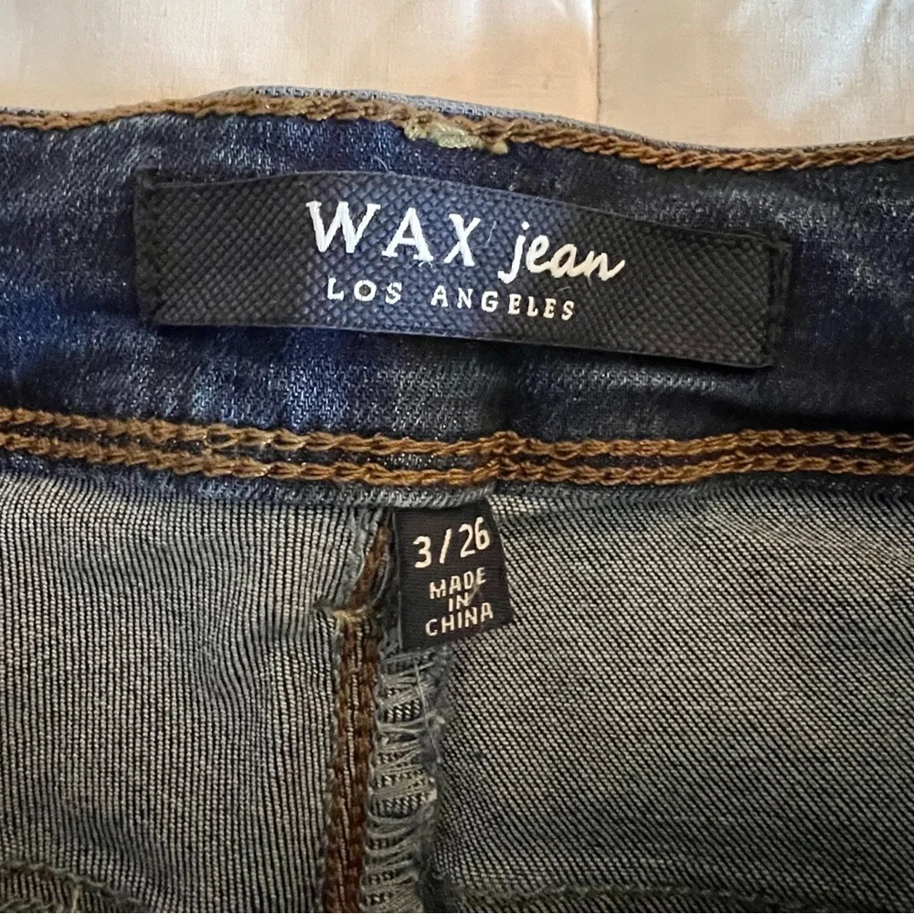 NWT Wax Jeans High waist skinny. Blue jeans junior size 3. Very stretchy. - Picture 6 of 8
